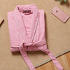 Bathrobe Men 100% Cotton Pajamas Bathrobe men spa robe male plus size XXL Pajamas Kimono Robe Sleepwear Nightgown White