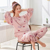 Autumn New 100% Cotton Long Sleeve Pajamas Elegant Women's Pajamas Sets Ladies Sleepwear Nightgowns Casual Lounge Home Clothing