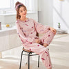 Autumn New 100% Cotton Long Sleeve Pajamas Elegant Women's Pajamas Sets Ladies Sleepwear Nightgowns Casual Lounge Home Clothing