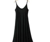 Sexy spaghetti strap long nightgowns women modal cotton nightdress casual sling night dress female loose sleepwear nightshirt