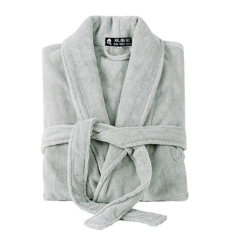 Winter Men' robe Thick Long White Bathrobe men Cotton robe Soft Towel fleece plus size XXL male sleepwear nightgown Kimono Robe