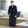 Gacloz Lovers Flannel Sleepwear Bathrobe Thick Kimono Robe Women Men Nightgown Plus Size Bath Robe Kimono Hombre Nuisette Homme
