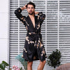 Men's Silk Bathrobe Plus Size 5XL Long-sleeved Bath Robe Men Satin Sleepwear Nightgown Print Dragons Dressing Gown Home Clothes