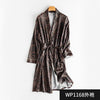 Autumn Men Pajama Set Silk Summer Nightgown Pajamas Long Sleeve Long Pant Sleepwear Plus Size Home Suit Long Sleeve Nightgown