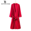 2019 New Soft Pyjamas Men Robe Gown Casual Sleepwear Mens Lounge Wear Man Loungewear Nightgown Male Bathrobe Kimono Waffle Cotto