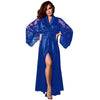 Women Satin Long Nightdress Silk Lace Lingerie Nightgown Sleepwear Sexy Robe  sleepwear women sexy 2019 %8