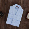 New Men Bathrobe Pajamas Cotton Gown Casual Sleepwear Mens Lounge Wear Man Loungewear Nightgown Male Bathrobe Kimono Robe Waffle