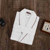 New Men Bathrobe Pajamas Cotton Gown Casual Sleepwear Mens Lounge Wear Man Loungewear Nightgown Male Bathrobe Kimono Robe Waffle