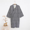 Spring Autumn Male Cotton Kimono Bathrobe Sleepwear 2019 New Japanese Style Men Robe Gown Lightweight Nightgown Spa Nightwear