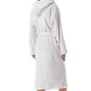 Winter Autumn Hooded Female Flannel Kimono Robe Lovers Couple Women Men Nightgown Bath Gown Sleepwear Large Long Nightwear Black