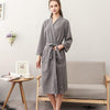 Hot Sale Loves Cotton Nightgown Summer Kimono Robe Bathrobe Gown Man&Wome Casual Sleepwear Solid Home Clothes Loose Nightwear