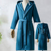Winter Thickening Warm Flannel Hooded Bathrobe Men 100% Cotton Gown Kimono Bathrobe Male Sleepwear Nightgown Homme Autumn Winter