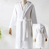 Winter Thickening Warm Flannel Hooded Bathrobe Men 100% Cotton Gown Kimono Bathrobe Male Sleepwear Nightgown Homme Autumn Winter