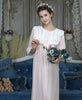 Free Shipping 2018 New Women's Princess Nightshirt Long Nightgown Vintage Sleepwear Ladies pijamas