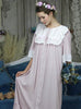 Free Shipping 2018 New Women's Princess Nightshirt Long Nightgown Vintage Sleepwear Ladies pijamas