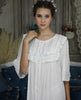 Free Shipping 2018 New Women's Princess Nightshirt Long Nightgown Vintage Sleepwear Ladies pijamas