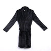 Men's Robes Winter Long Bathrobe Male Excellent Polyester Fiber Pajamas Nightgown Sleepwear Mens Soft Robe Bathrobe Spa Gown