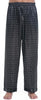 Men's satin pajamas nightgown long pants