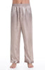 Men's satin pajamas nightgown long pants