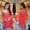 Luxury Nightgowns Long Sleepwear Nuisette Sexy Nightshirt Chemise De Nuit Satin Dress Vintage Long Nachtkleding Vrouwen Robe