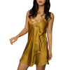 women night dress sleepwear robe deep v vintage nightgowns Sexy Silk Fashion Sling Sleepwear Lingerie Lace Nightwear Underwear