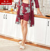 Fashion Men's Summer Kimono Robe Bath Gown Casual Silky Home Wear Male Nightgown Sleepwear Sleepshirts Pijama Mujer L-XXL