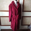 Thicken Coral Flannel Bathrobe Men Autumn Winter Casual Nightgown Long Men Women Sleepwear Robe Homewear Hooded Pajamas 7F1357