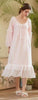 EFIOLY Sleepwear Lace Dress Gown Elegant Nightgown Princess Dress Dress Vintage Lace Gown Bride Bridesmaid Nightgow High Quality