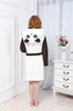 Unisex Panda Stitch Donkey Sheep Nightgown Cartoon Robes men women Gown Long Sexy robe Animal Sleep Robe femme homewear Bathrobe