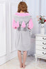 Unisex Panda Stitch Donkey Sheep Nightgown Cartoon Robes men women Gown Long Sexy robe Animal Sleep Robe femme homewear Bathrobe