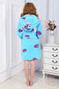 Unisex Panda Stitch Donkey Sheep Nightgown Cartoon Robes men women Gown Long Sexy robe Animal Sleep Robe femme homewear Bathrobe