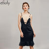 EFIOLY 2019 Sleepwear Lace Dress Gown Elegant V-Neck Nightgown Princess Dress Dress Vintage Lace Gown Bride Bridesmaid Nightgow