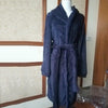 Thicken Coral Flannel Bathrobe Men Autumn Winter Casual Nightgown Long Men Women Sleepwear Robe Homewear Hooded Pajamas 7F1357