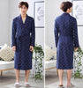 Autumn Men Cotton Robe 2019 New Kimono Bathrobe Gown Fashion Plaid Long Sleeve Sleepwear Nightgown Loose Robes Plus Size 3XL