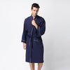 Men's Satin Silk Nightwear Long Sleeve Nightwear 2019 New Fashion Sleepwear Sleep Robe Nightie Gown Nightgowns Nightwear
