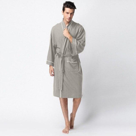Men's Satin Silk Nightwear Long Sleeve Nightwear 2019 New Fashion Sleepwear Sleep Robe Nightie Gown Nightgowns Nightwear