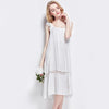 Nightdress Sexy lingerie  pajamas Women  pijama long white sleepwear Cotton withouSleeve  vintage