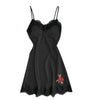 2019 Nightdress Women Sexy Lace Print Lingerie Nightwear Underwear Robe Babydoll Sleepwear New Vintage Dress Women