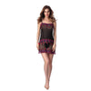 See Through Mesh Nightgowns Women Sex Embroidery Sexy Underwear Spaghetti Strap Summer Night Dress Vintage Nightgown Sleepwear