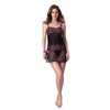 See Through Mesh Nightgowns Women Sex Embroidery Sexy Underwear Spaghetti Strap Summer Night Dress Vintage Nightgown Sleepwear