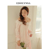 New Arrivals Lace Nightgowns Sleepshirts Solid Sleepwear Sexy Nightgown Female Soft Home Dress Vintage Long Nightgown Sexy #H101