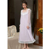 Lace Nightgowns Sleepshirts Sexy Ruffled Home Dress Nightwear Women Sleepwear Soft Sleep Lounge Vintage Nightgown Female H811