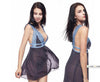 Summer  long nightgown women princess Lace sleepwear lingerie satin sexy lingerie dress vintage underwear women V neck YYC1744