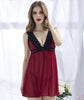 Summer  long nightgown women princess Lace sleepwear lingerie satin sexy lingerie dress vintage underwear women V neck YYC1744