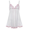 S-6XL Women Nightgown Hot Nightwear Sexy Lingerie Lace Slits Nightdress V-neck Nightie Vintage Sleepwear Robe Pijama Night Dress