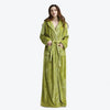 Hooded Men Extra Long Flannel Couple Robe Black Lover Homewear Nightgown Spring Woman Men's Thick Warm Sleepwear BathRobes Coat