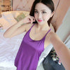 Special offer dress Shoulder strap Long skirt Sexy Women pajamas Satin Nightdress  Solid color Nightwear Summer Sleepwear