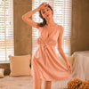 Romantic Women Sleepwear Vintage Nightgown Lace Pleated Ruffles Mesh Female Lingerie V-Neck Sexy Nightdress Night Dress Lingere