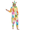 Women Unicorn Pajamas Sets Flannel Homewear Animal Pajamas Kigurumi  Winter Starry sky unicornio Nightie pijama mujer Sleepwear