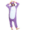 Women Unicorn Pajamas Sets Flannel Homewear Animal Pajamas Kigurumi  Winter Starry sky unicornio Nightie pijama mujer Sleepwear